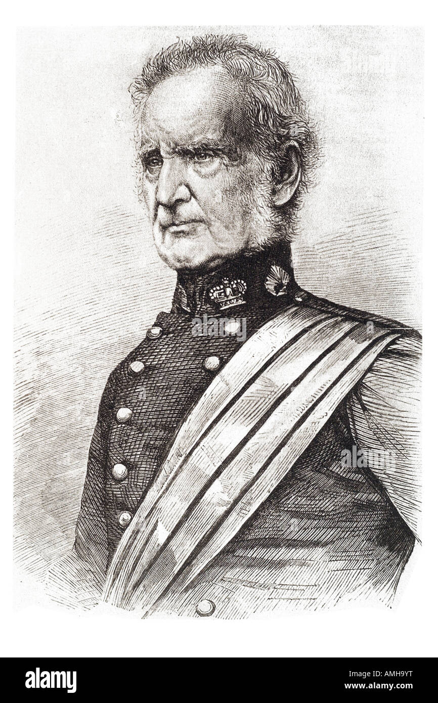 Il maresciallo di campo sir John Colborne primo Baron signore Seaton, 1778 1863 British. governatore generale del Canada 1838 East Devonshire reggimento Foto Stock
