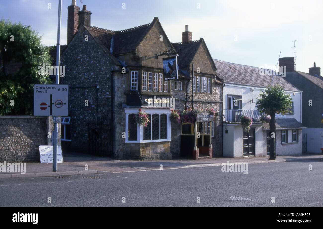 Choughs hotel chard somerset england 2004 Foto Stock