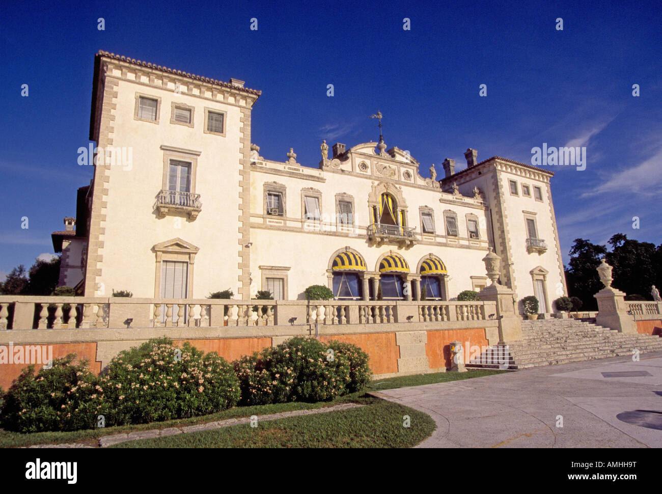 USA Florida Miami la storica Vizcaya Mansion in Miami Foto Stock