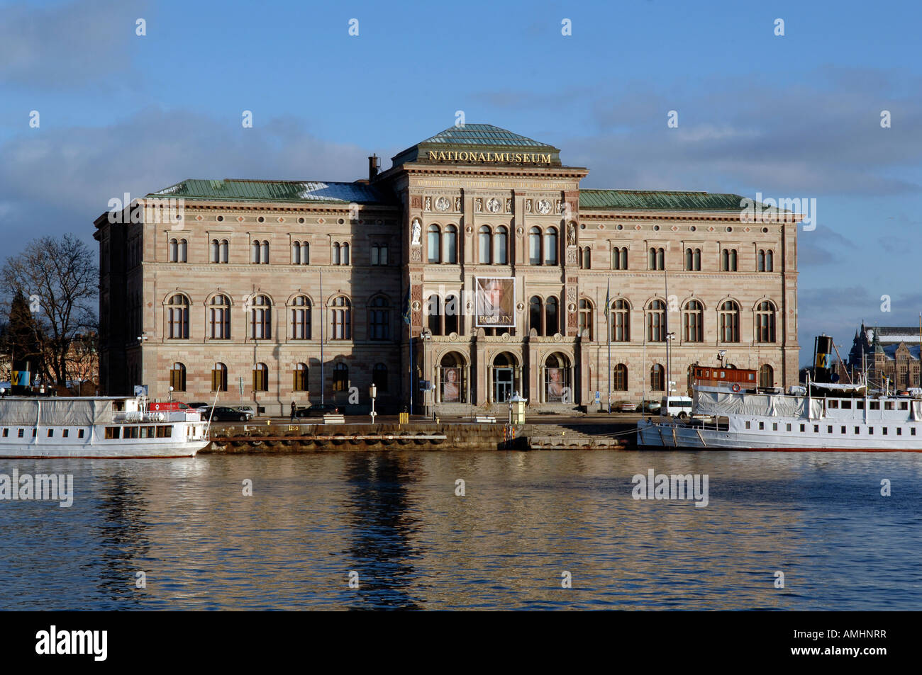 Lungomare di Stoccolma, la capitale reale di Svezia Foto Stock