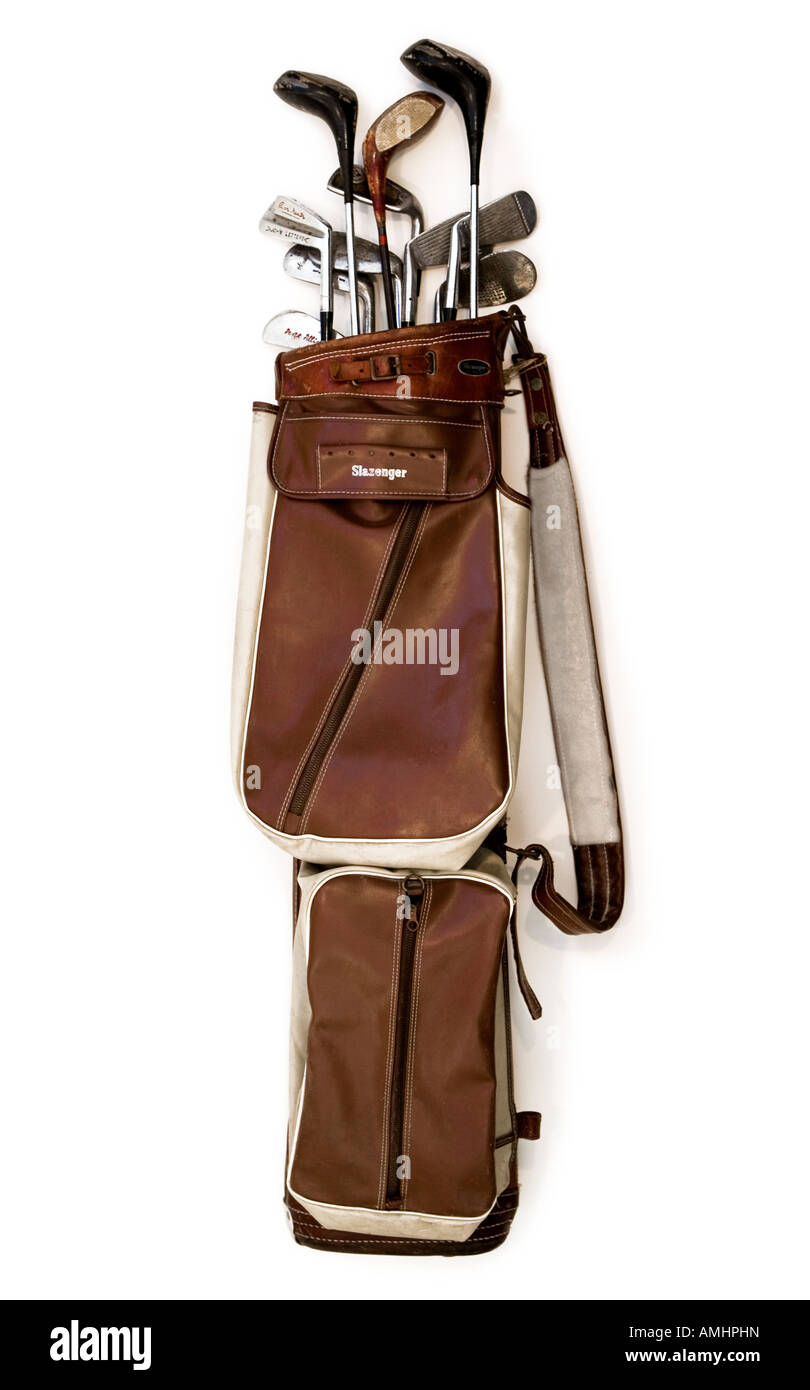 Vintage golf bag immagini e fotografie stock ad alta risoluzione - Alamy