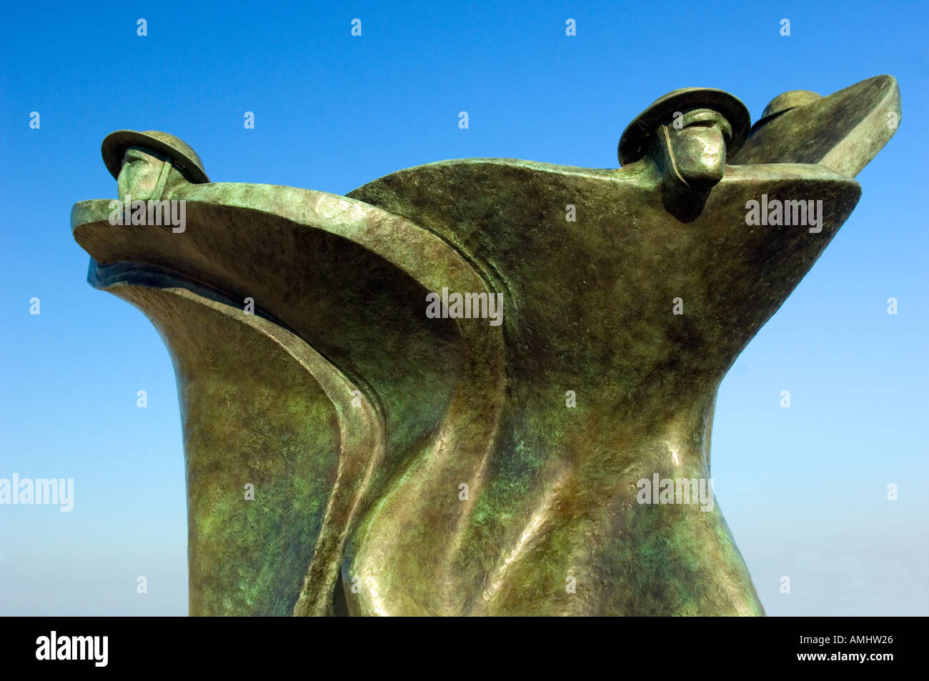 Memorial a Juno Beach centro museo in Normandia Francia Foto Stock