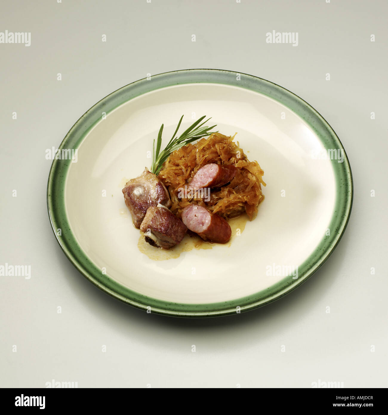 Bigos tipico stufato di Polonia e cucina lituana Foto Stock