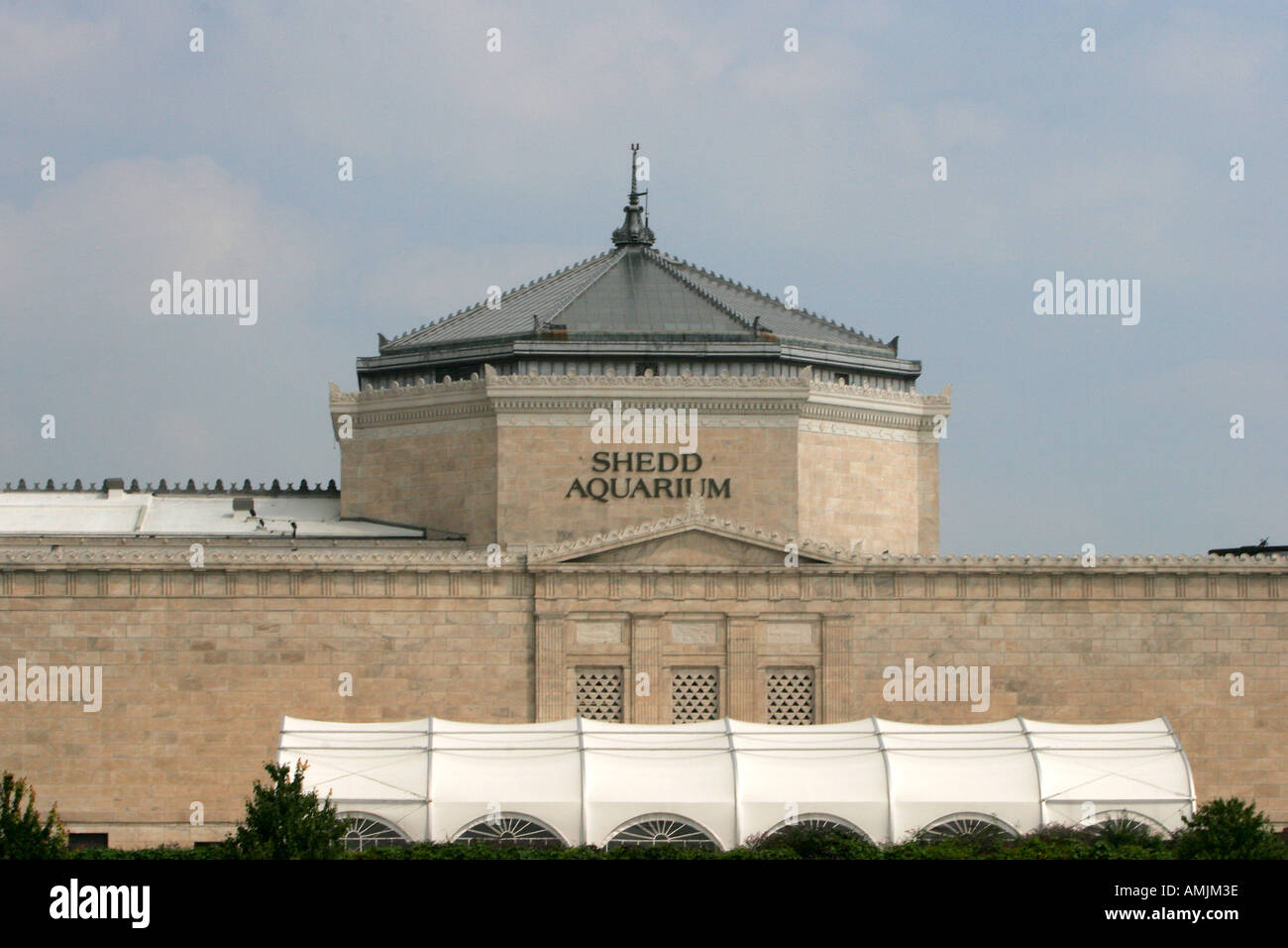 Shedd Aquarium building Chicago Illinois USA Foto Stock