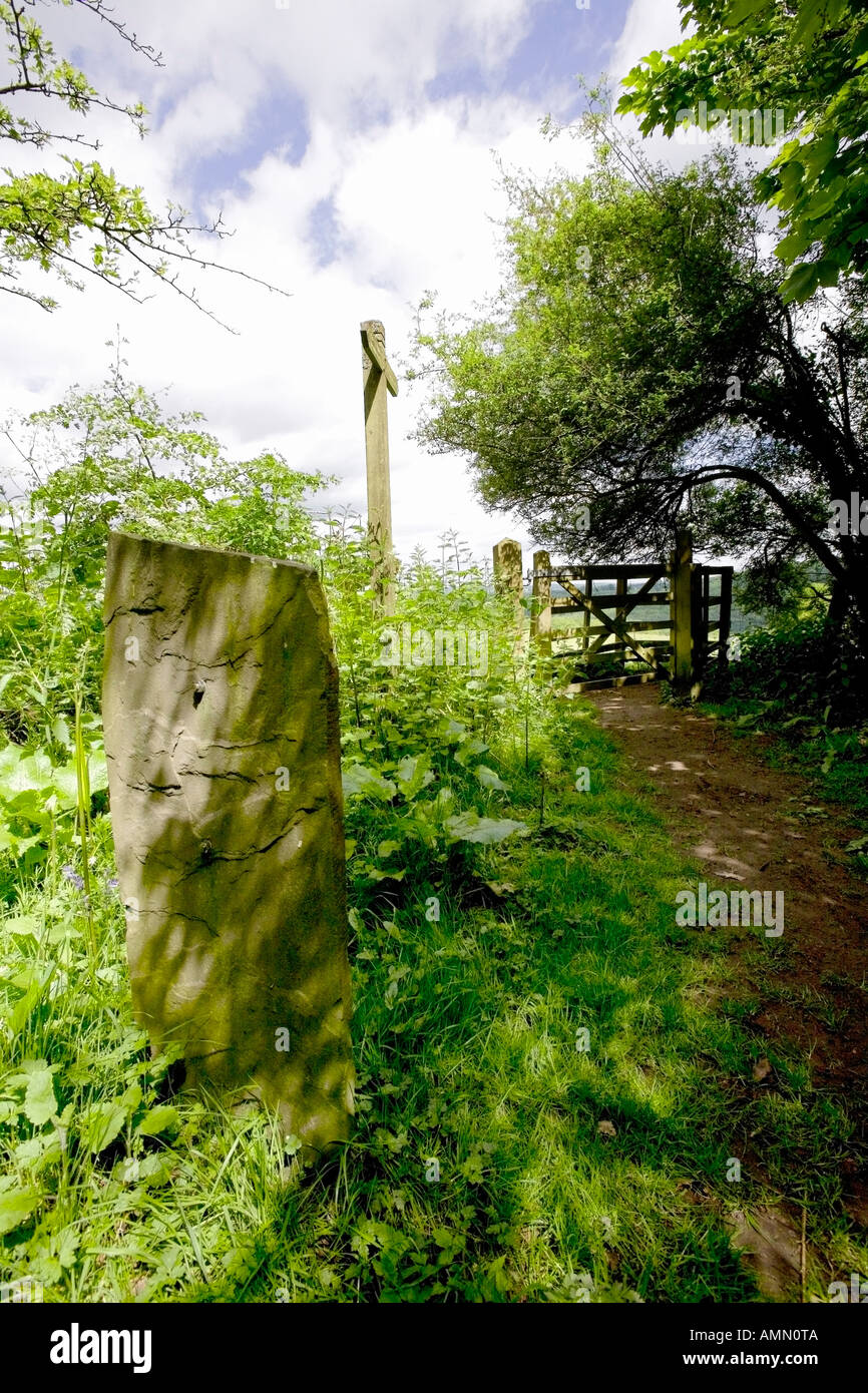 Motivi di kymin tempio navale un monumento dedicato ai fasti della marina britannica monmouth monmouthshire GALLES Foto Stock