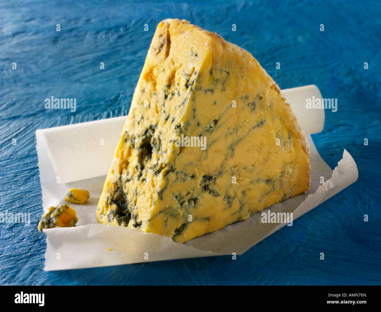 British formaggio blu Blue Shropshire Foto Stock