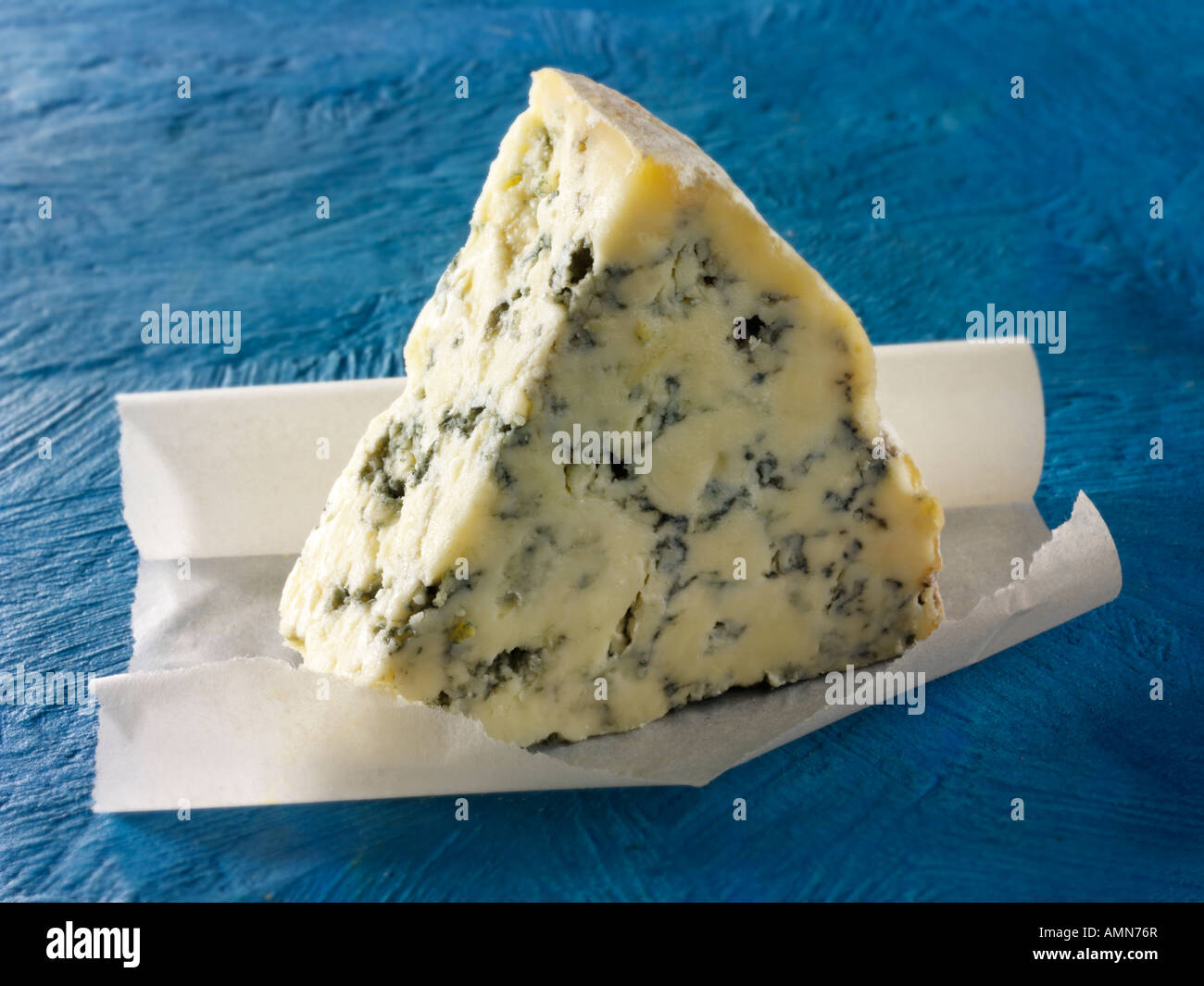 Cuneo di British Blue Cheese Blue Vinney Foto Stock