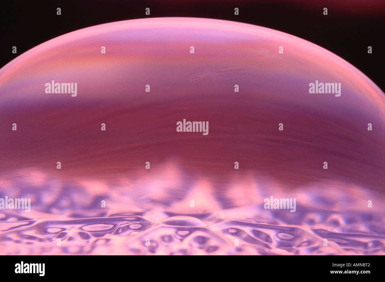 Abstract Goccia d'acqua Foto Stock