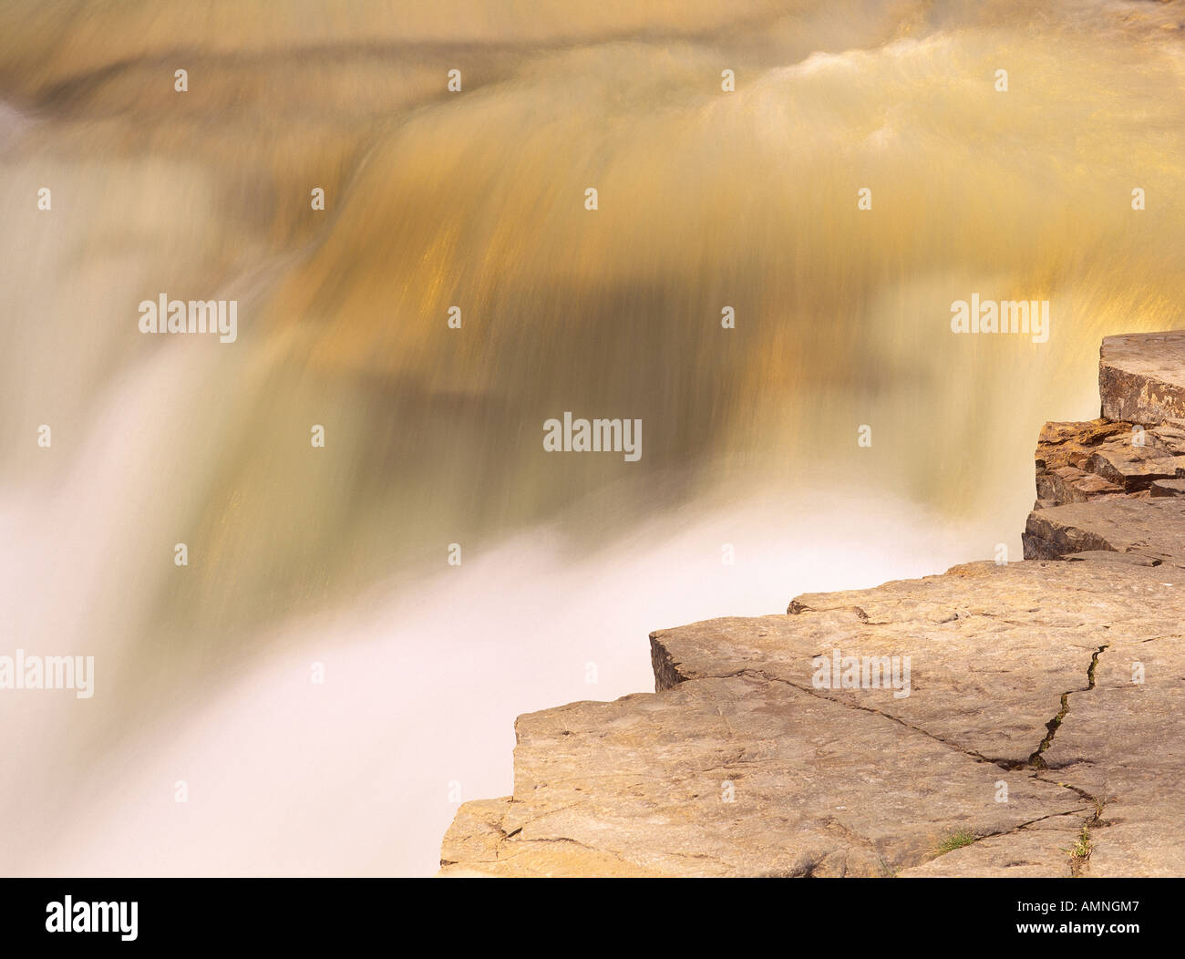 Crescent cade, Alberta, Canada Foto Stock