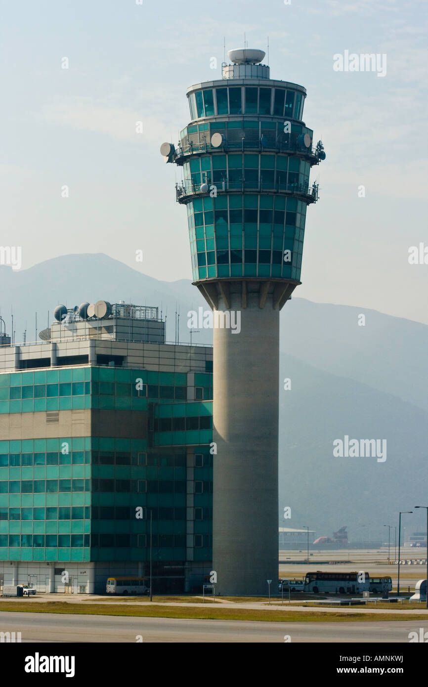 Torre Conning HKG Hong Kong International Airport Foto Stock