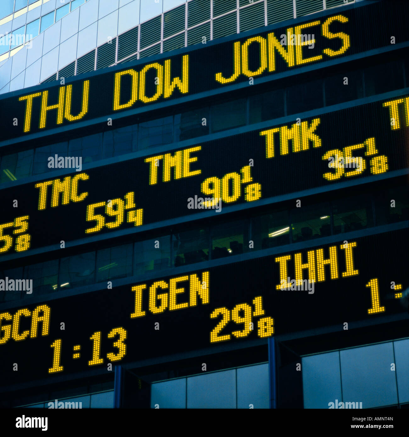 Dow Jones Foto Stock