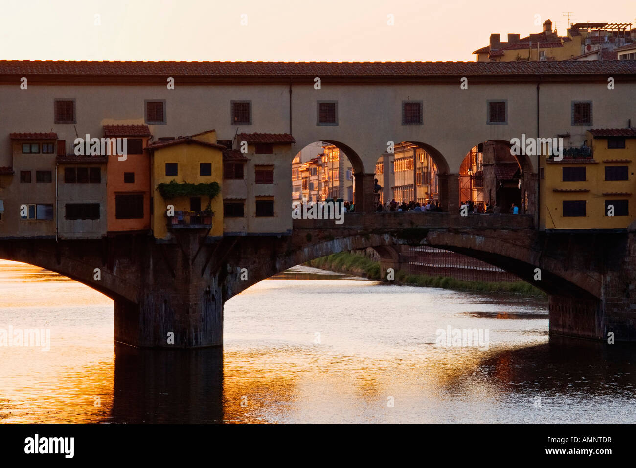 POnte Vecchio, Firenze, Italia Foto Stock
