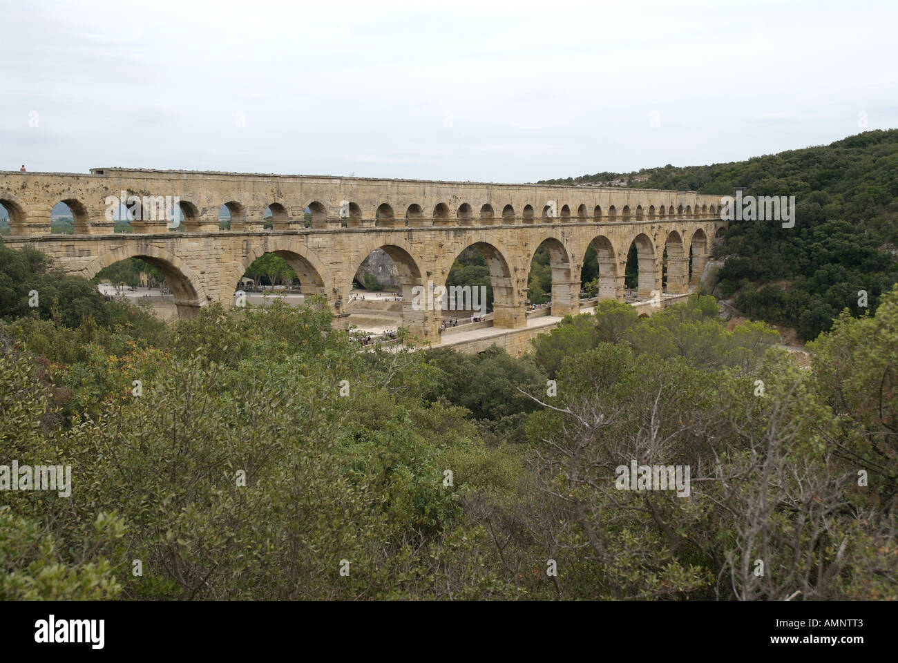 Pont du Gard Foto Stock