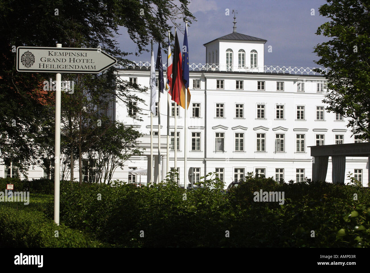 Il Kempinski Grand Hotel di Heiligendamm, Germania Foto Stock