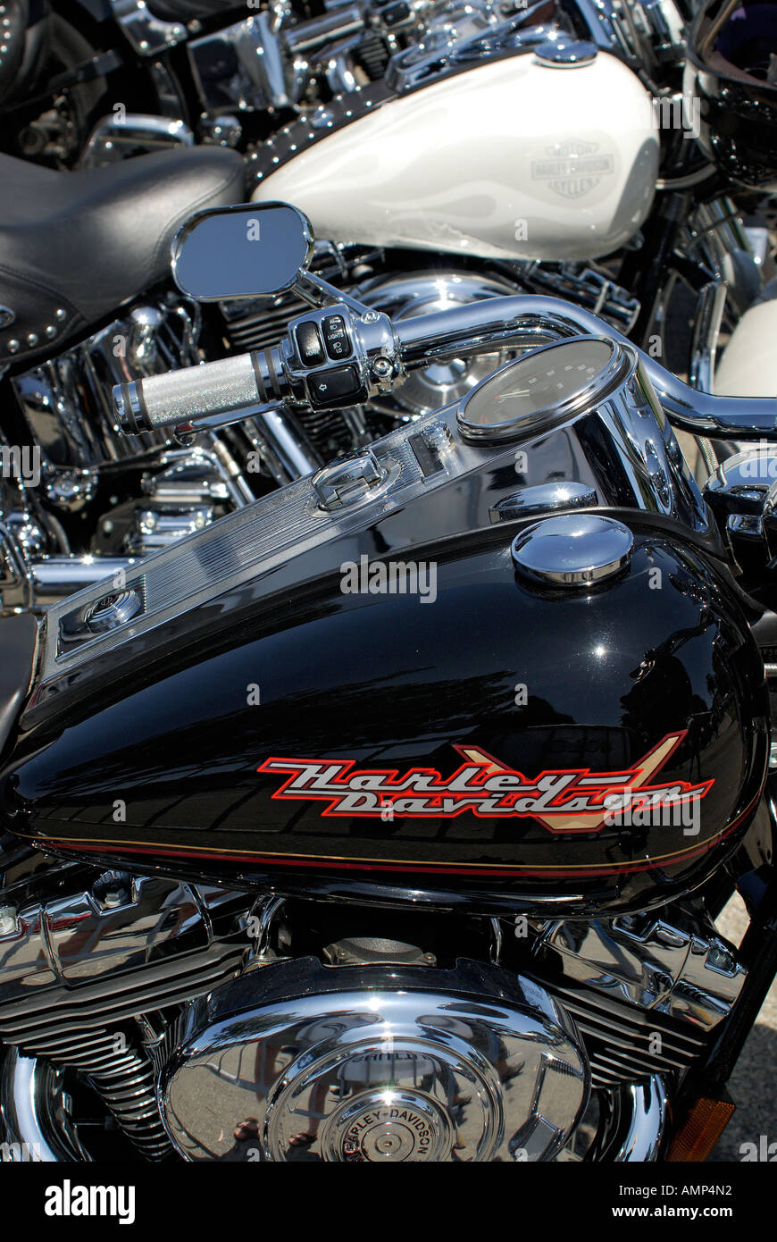 "Harley Davidson Road King' motociclo' Foto Stock