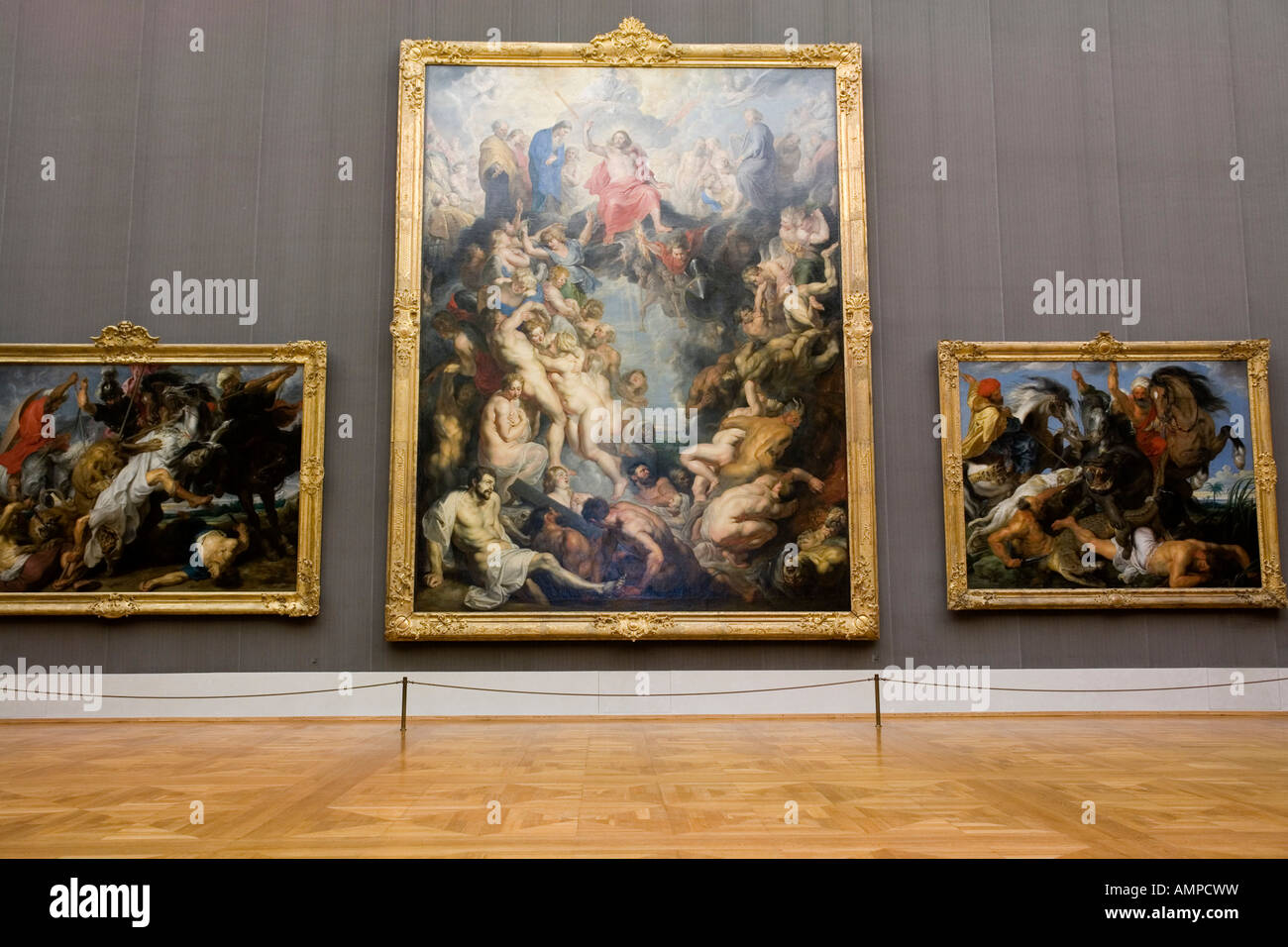 Monaco di Baviera Pinakothek di Monaco Alte Pinakothek dipinti fiamminghi del giudizio ultimo di