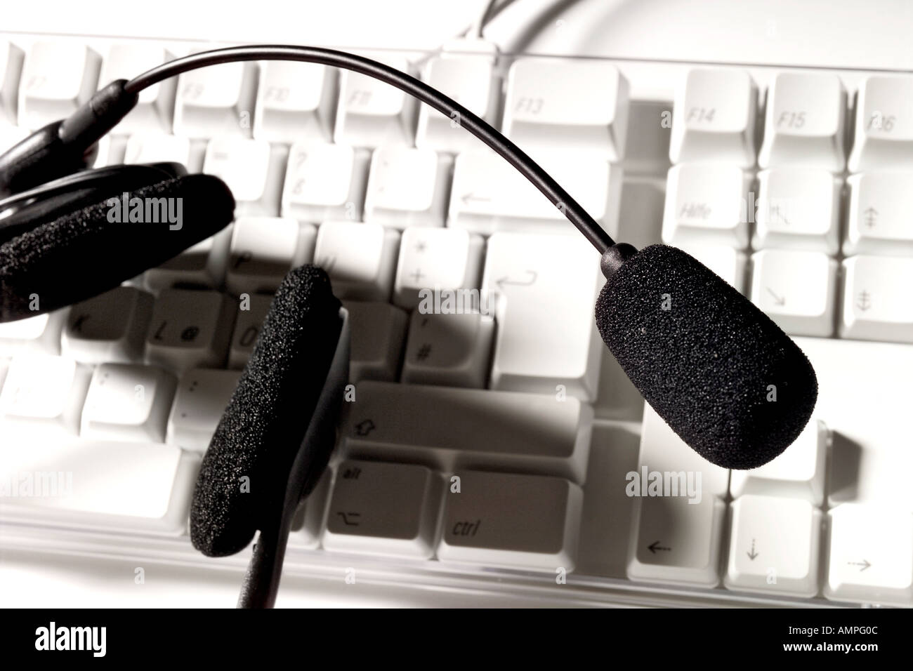 Auricolare Foto Stock