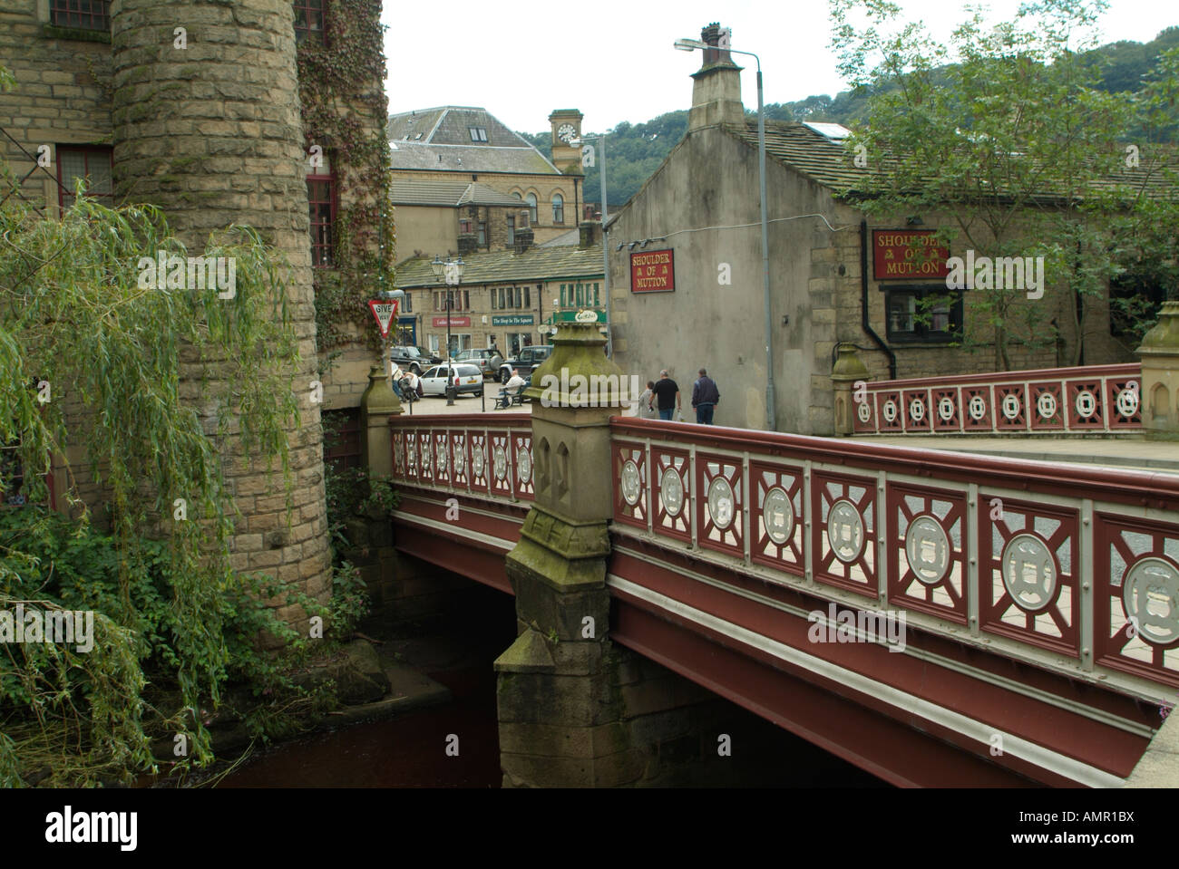 Hebden Bridge N Yorks Foto Stock