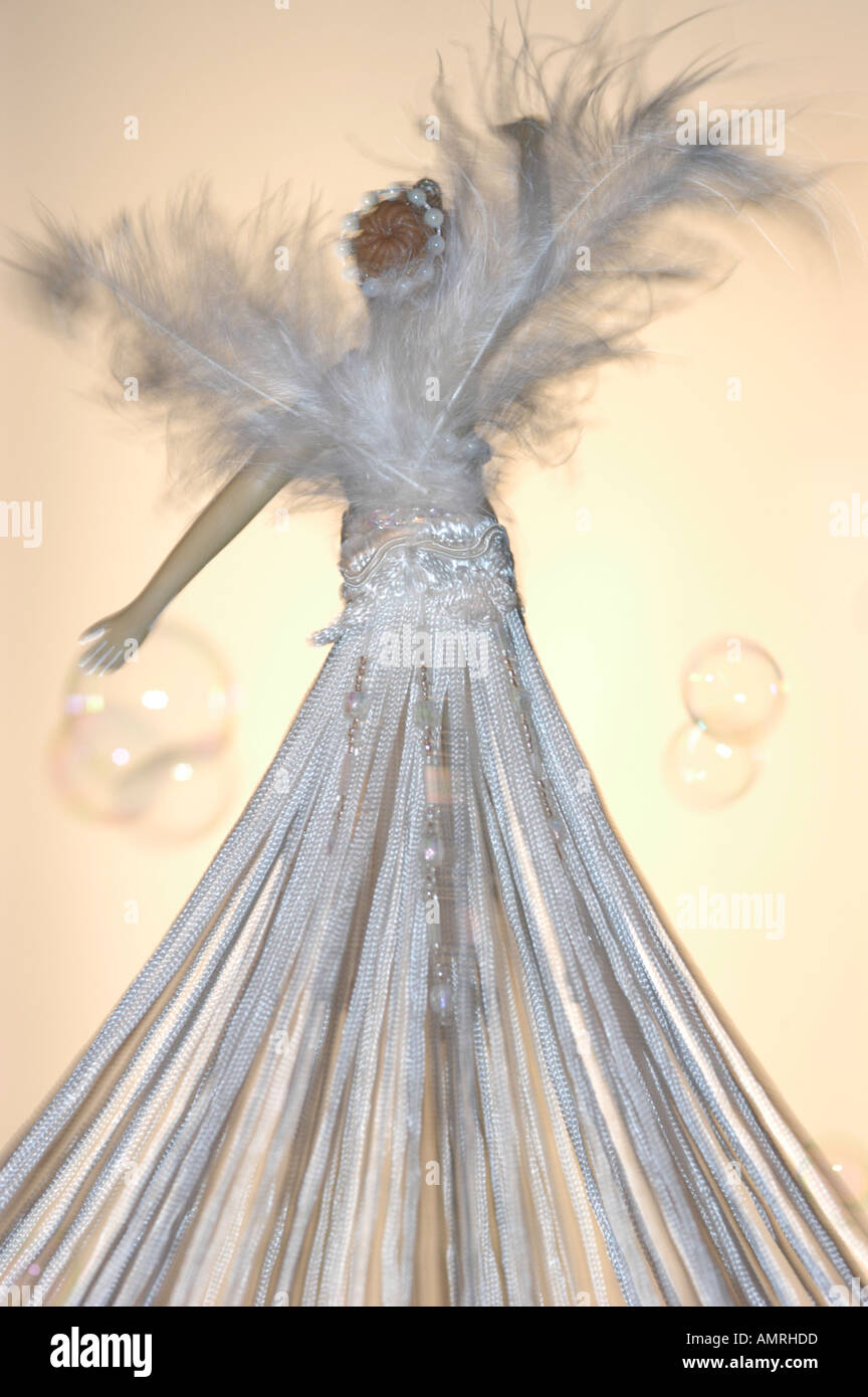 Engel Weihnacht Weihnachten Dekoration Symbolbild Angelo decorazione natalizia simbolo Foto Stock