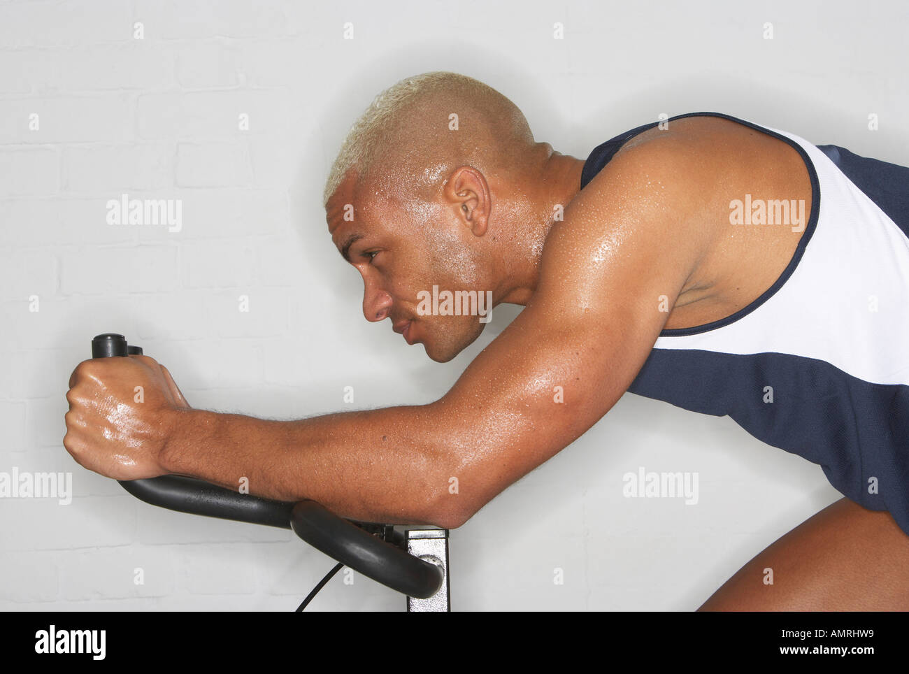 Uomo che lavora Foto Stock