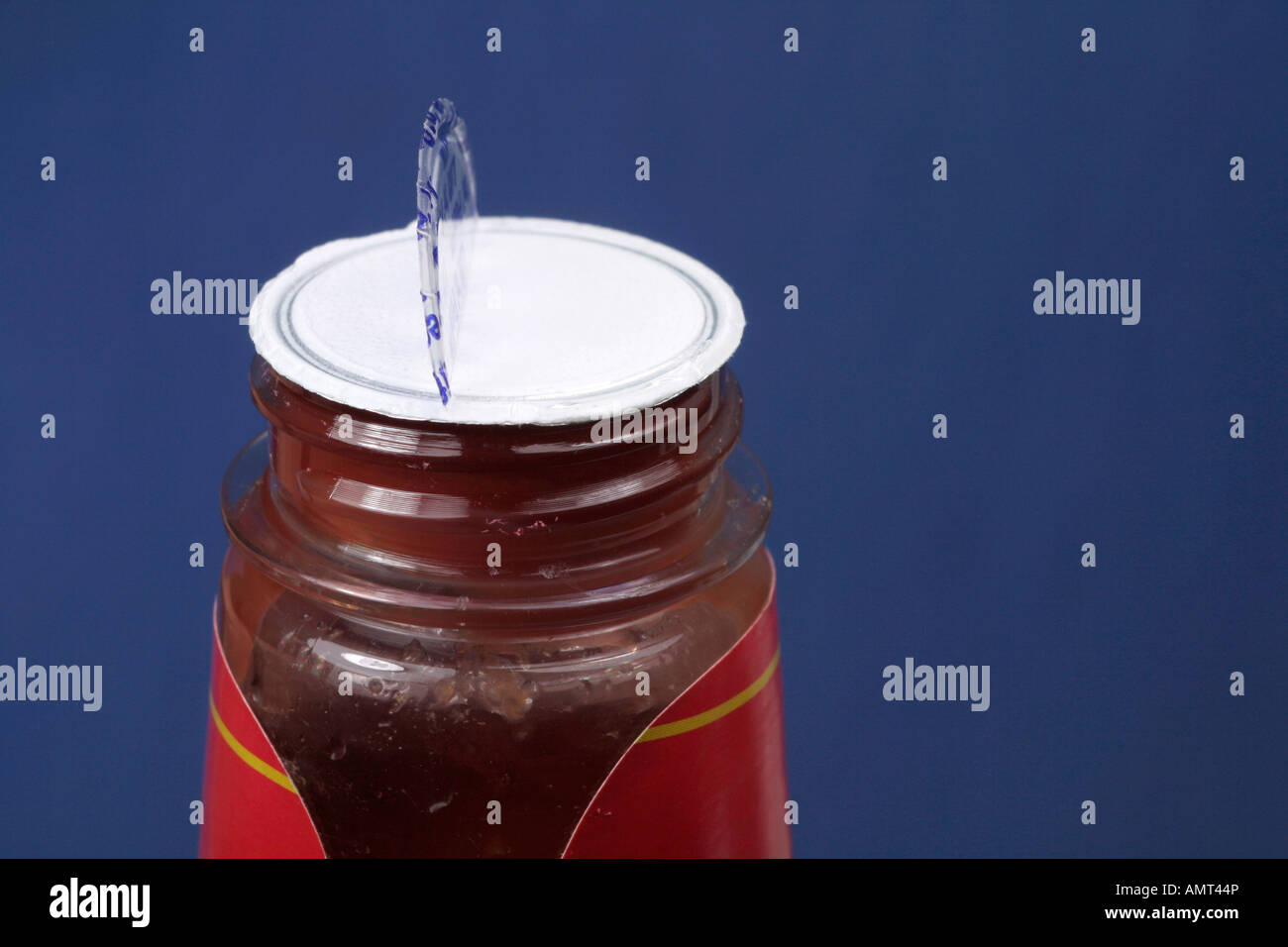 Resistente alle manomissioni imballaggi alimentari Foto Stock