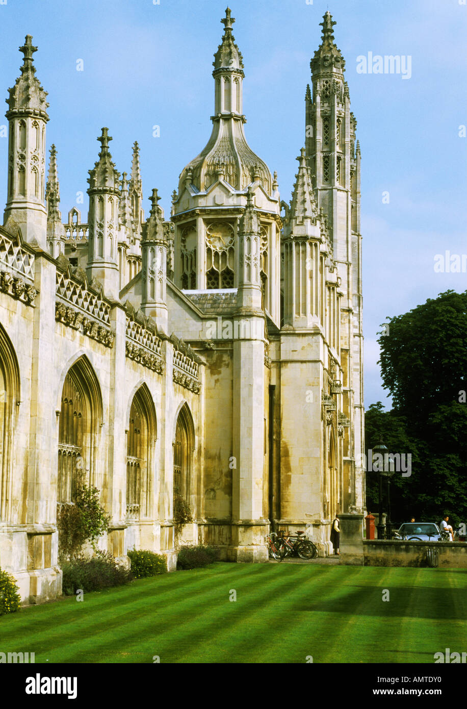 Cambridge Cambridgeshire England Gran Bretagna Cristo College corte interna Foto Stock