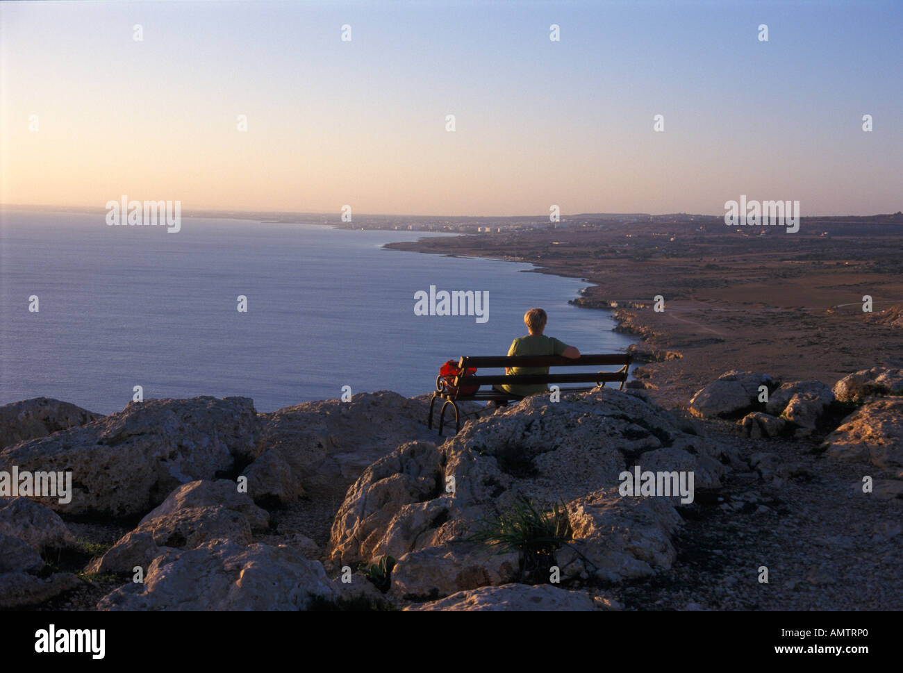 Zyprus Capo Gkreko nei pressi di Agia Napa Foto Stock