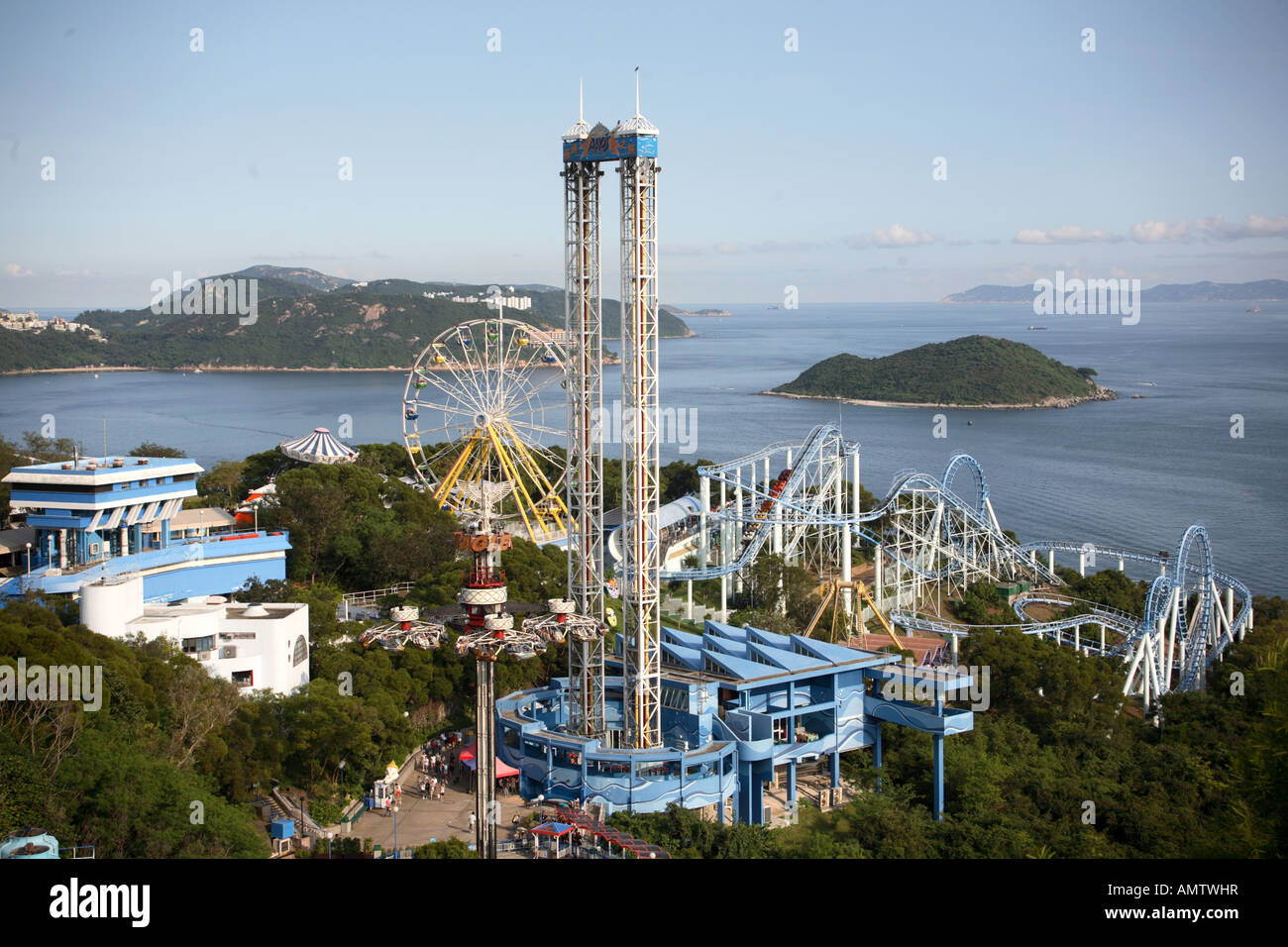 Ocean Park promontori di Hong Kong Foto Stock