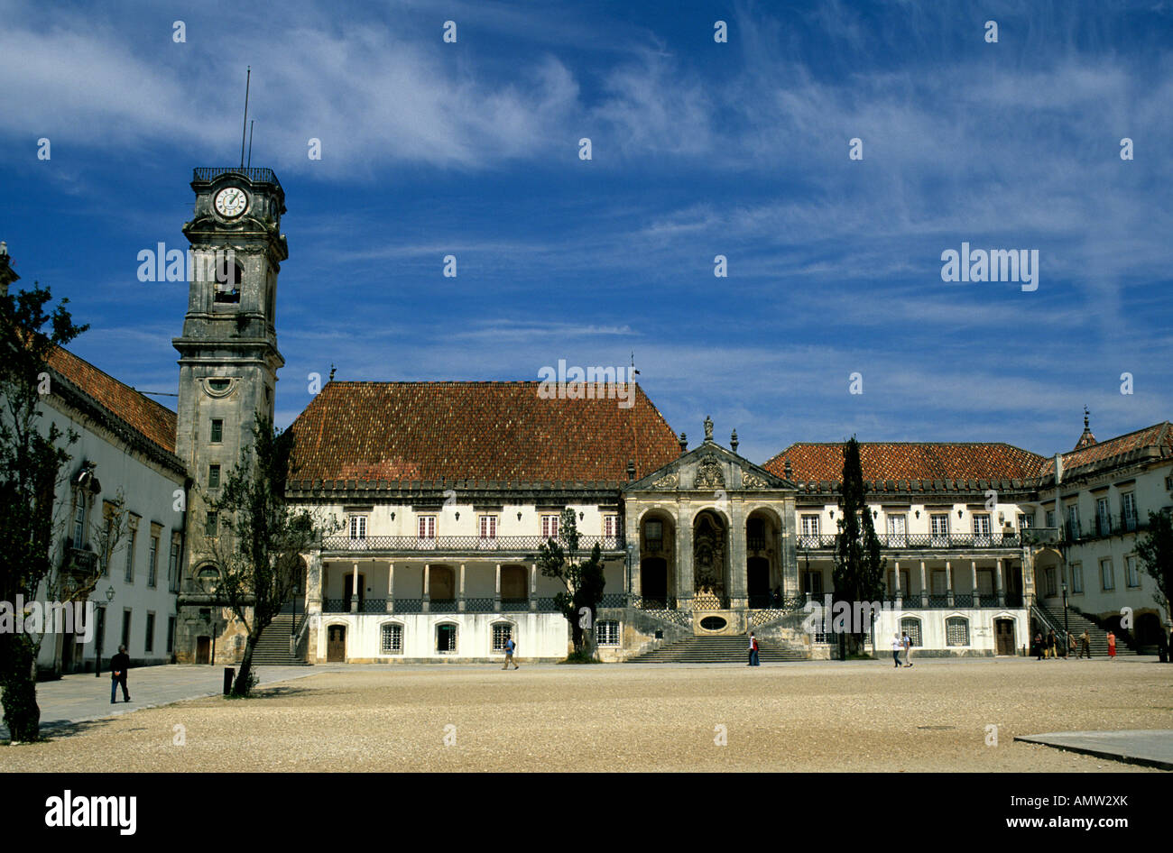 Università di Coimbra in Portogallo centrale Foto Stock