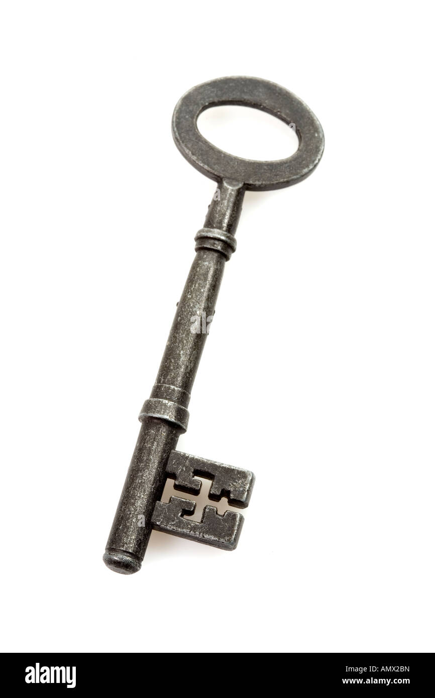 Antica chiave gotica Foto stock - Alamy