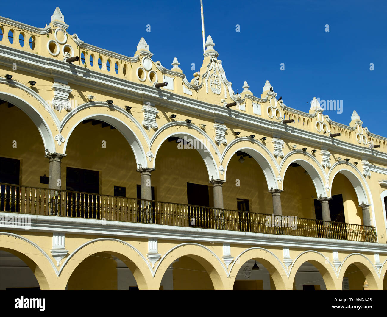 Veracruz città, Palacio Municipal, Plaza de Armas Foto Stock