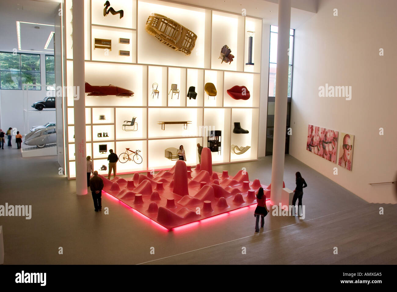 Germania Baviera Monaco di Baviera Pinakothek der Moderne Germania s più grande museo di arte moderna Foto Stock