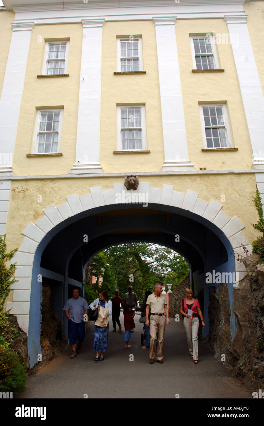 Portmeirion Gwynedd North Wales UK Foto Stock