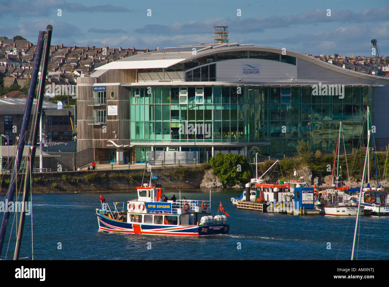 Acquario di waterfront Plymouth Devon England Foto Stock