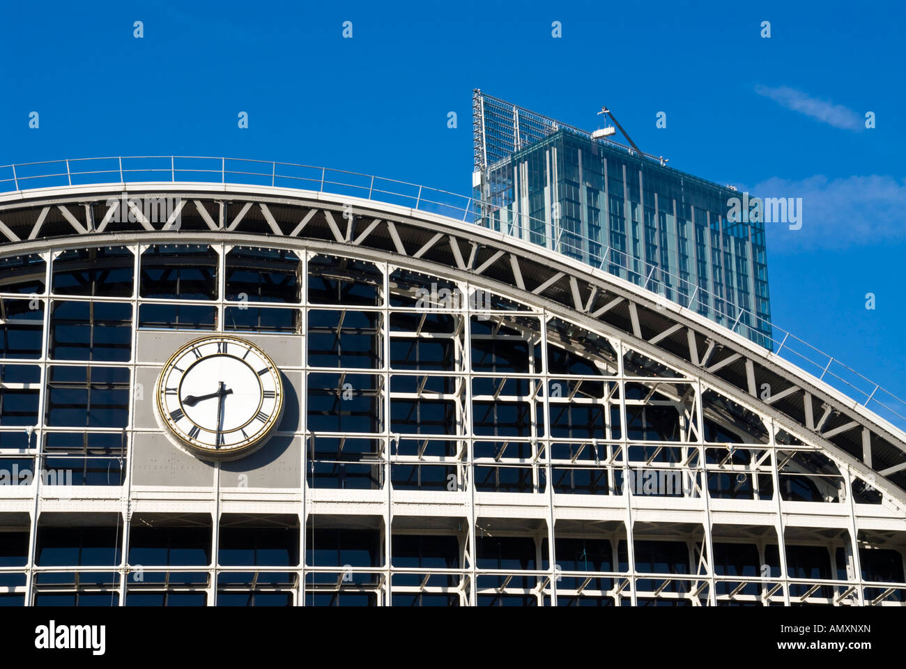 Alta Vista in sezione dell'edificio, G-Mex Centre, Manchester, Greater Manchester, Inghilterra Foto Stock