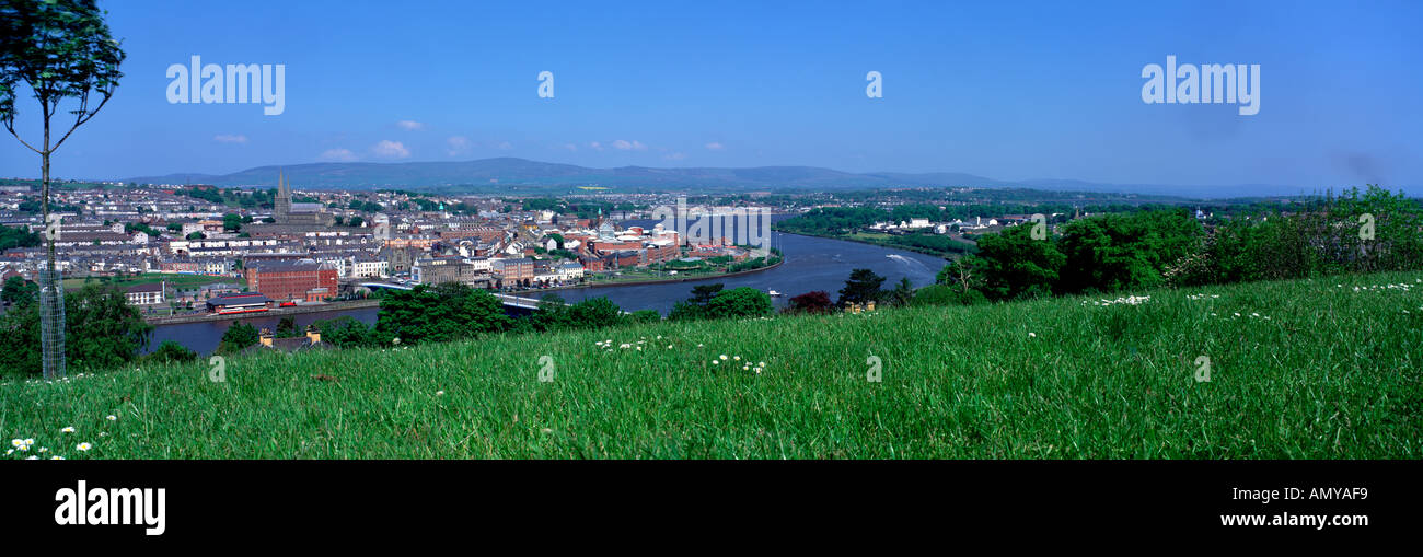 Derry City Irlanda del Nord Foto Stock