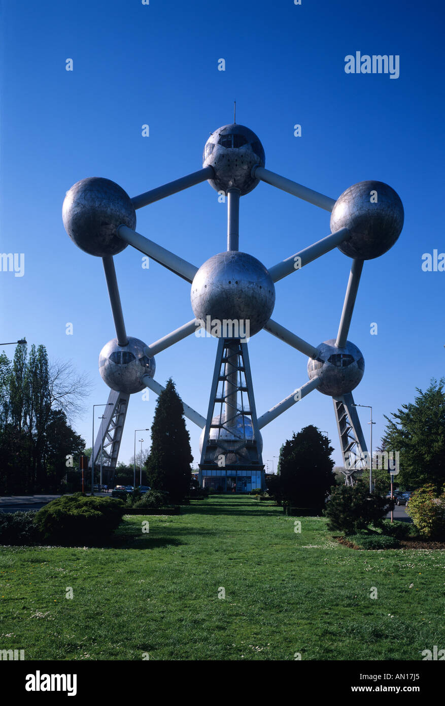 L'Atomium Brussels Belgio Foto Stock