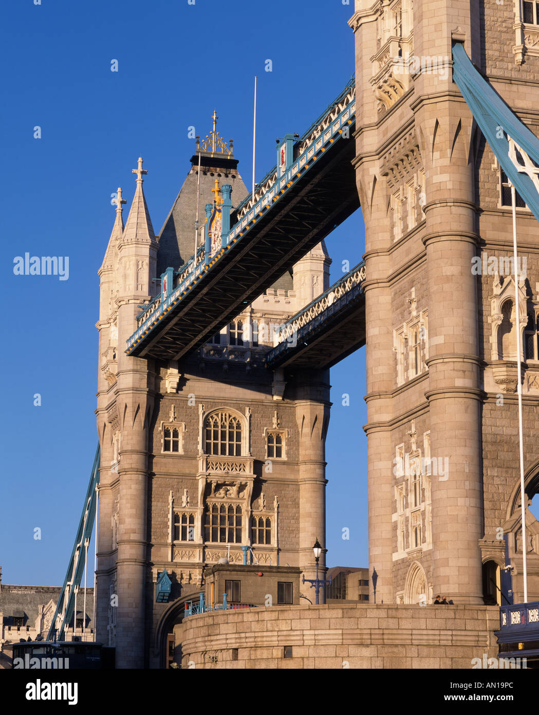 Il Tower Bridge di Londra Inghilterra REGNO UNITO Foto Stock