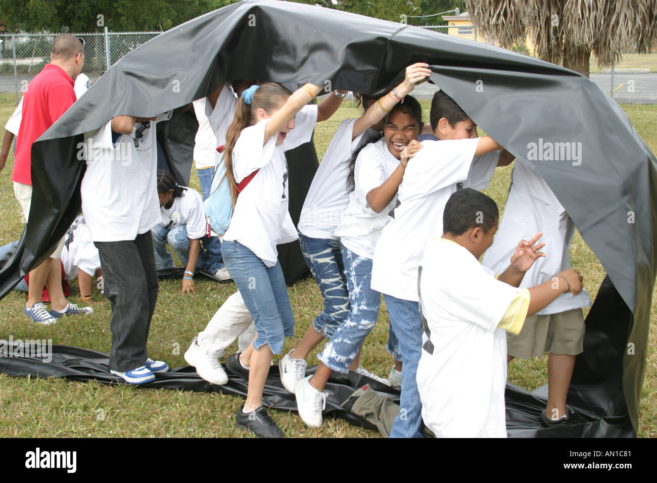 Miami Florida,non violence Project USA,impara imparare imparare ad apprendere,insegnare,studenti istruzione alunno gioventù,anti droga violenza,istruzione,studio,non Foto Stock