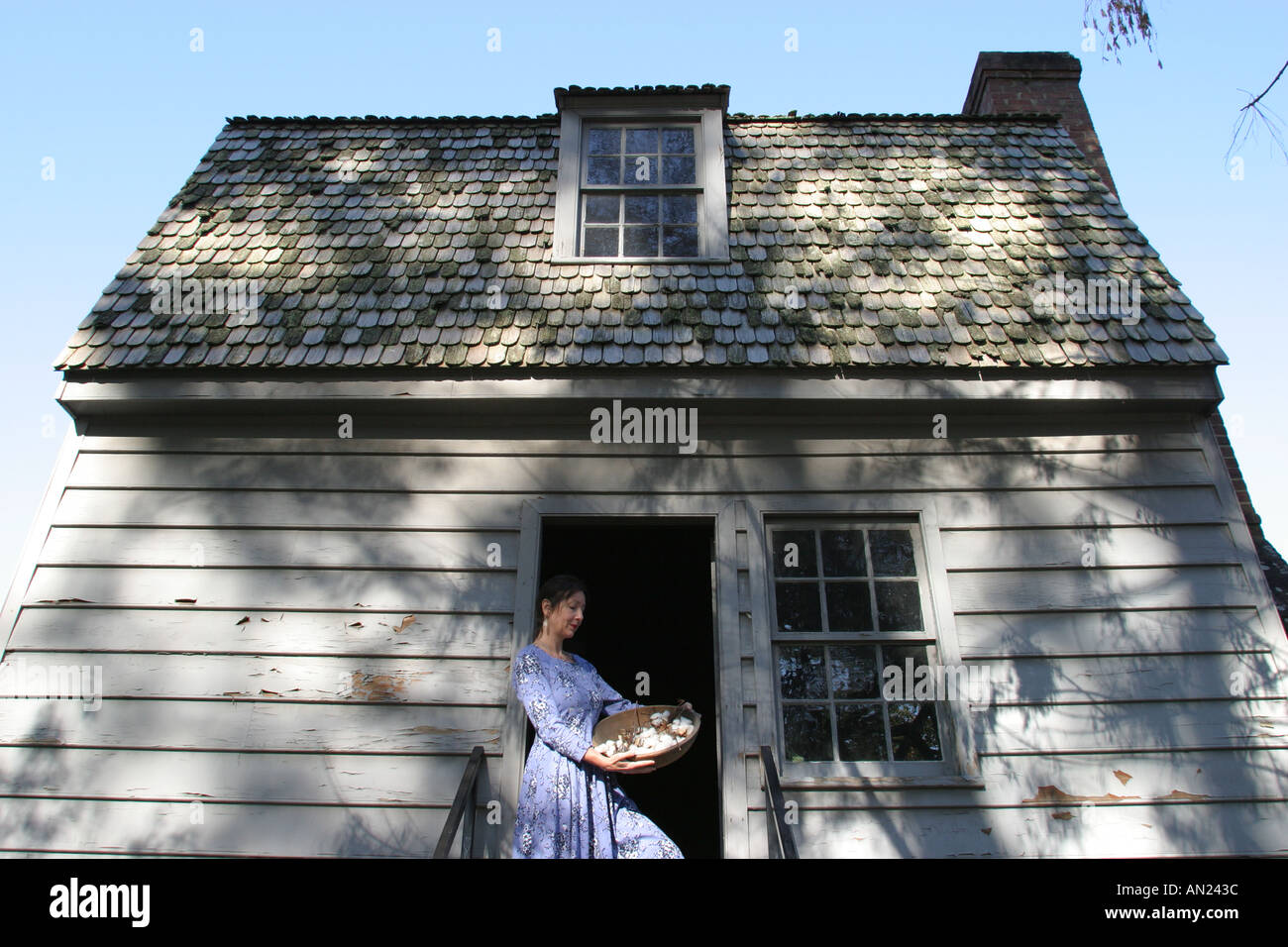Raleigh North Carolina,Mordecai Historic Park,US President Andrew Johnson casa di nascita,casa case case residenza,case case, residenza,proprietà Foto Stock