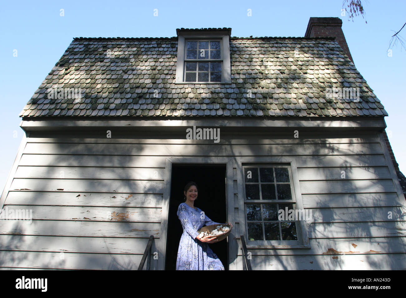 Raleigh North Carolina,Mordecai Historic Park,US President Andrew Johnson casa di nascita,casa casa case residenza proprietà,quartiere,residence Foto Stock