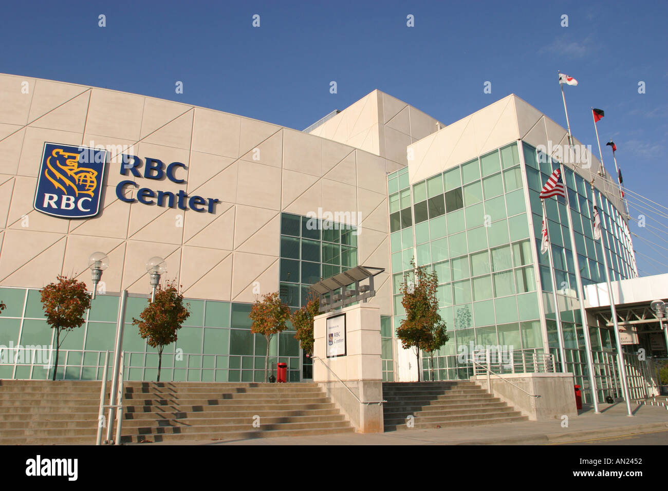 Raleigh North Carolina, RBC Center, centro, sport, strutture di intrattenimento, eventi, arena che prende il nome dalla banca sponsor, NC 102403 0035 Foto Stock