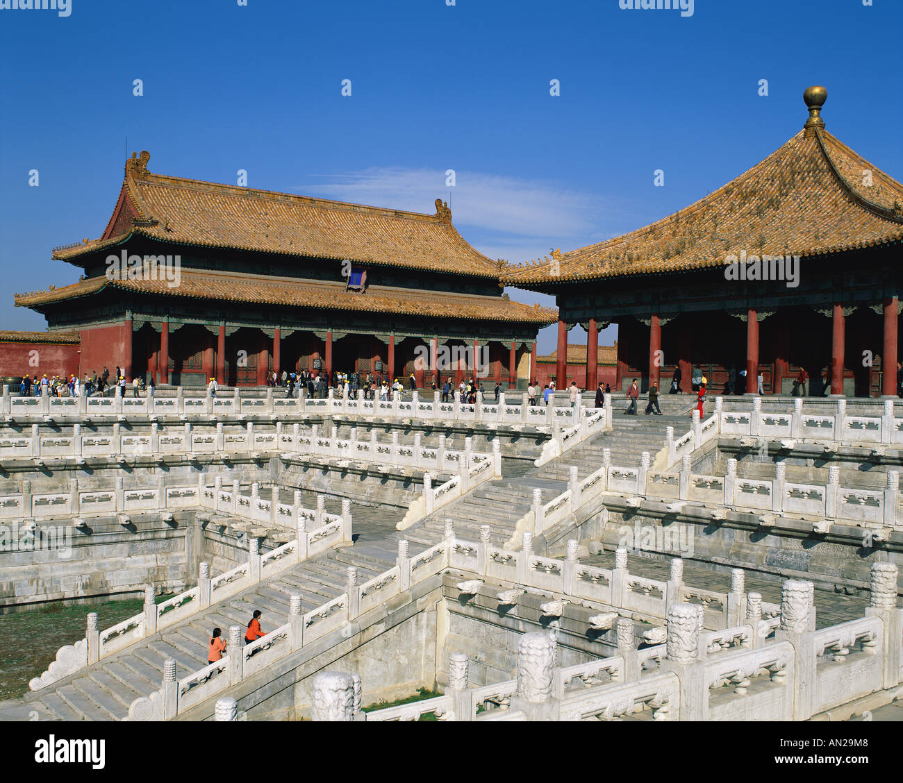 Palazzo Museo / Città Proibita / Ming e Qing, Pechino, Cina Foto Stock