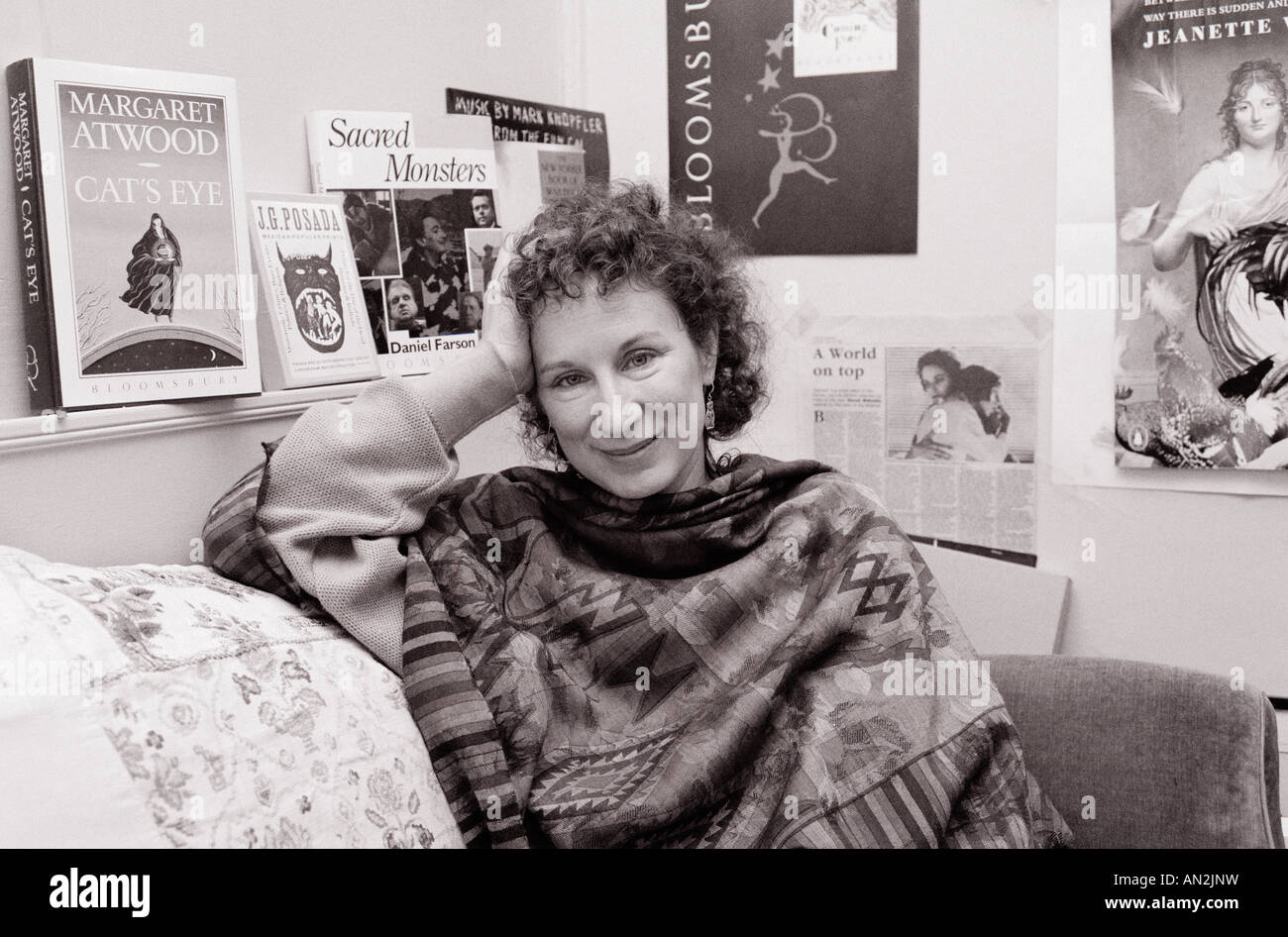 Canadian scrittore e romanziere e poeta Atwood Margaret Foto Stock