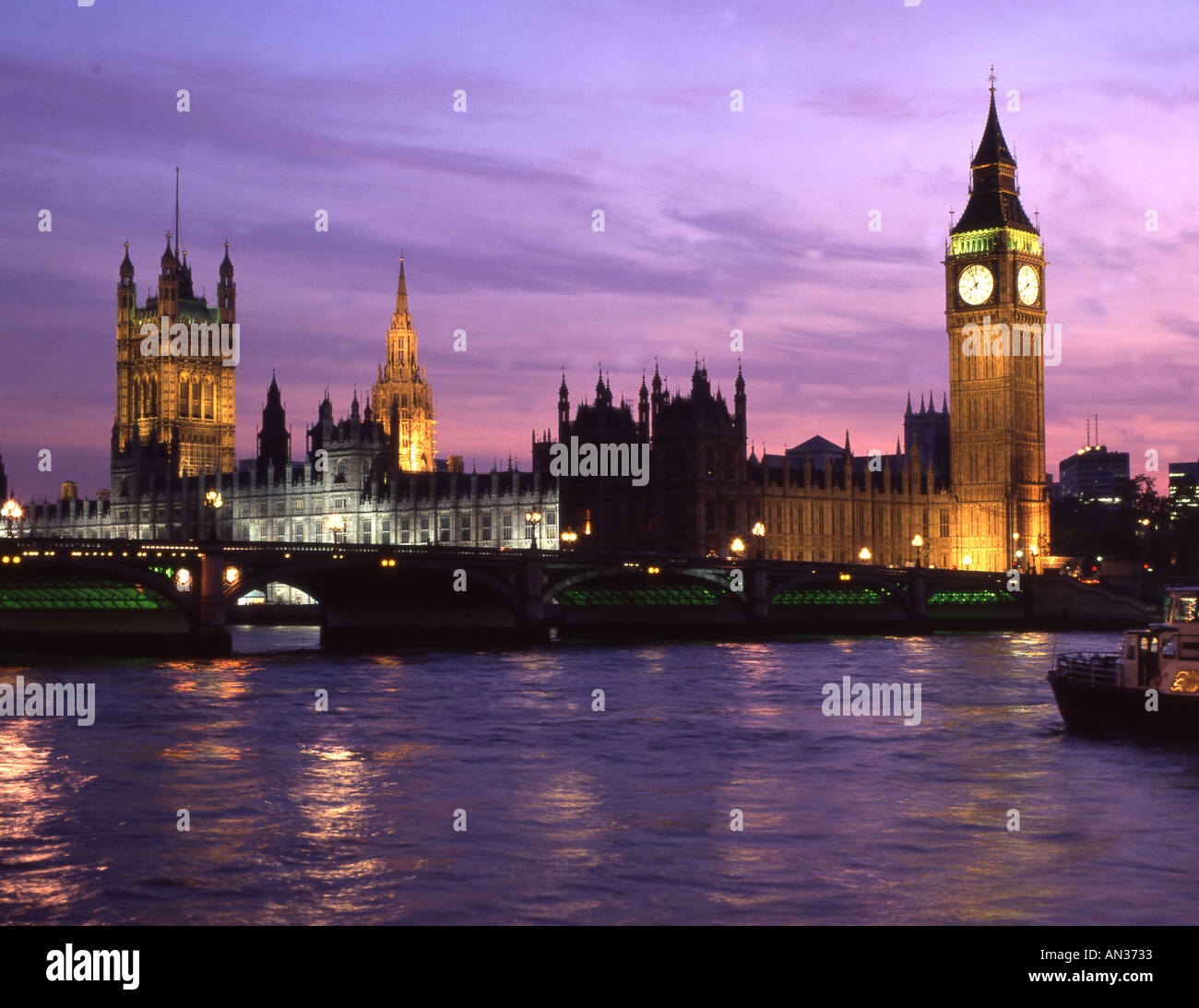 Regno Unito Inghilterra Londra Palazzo di Westminster Foto Stock