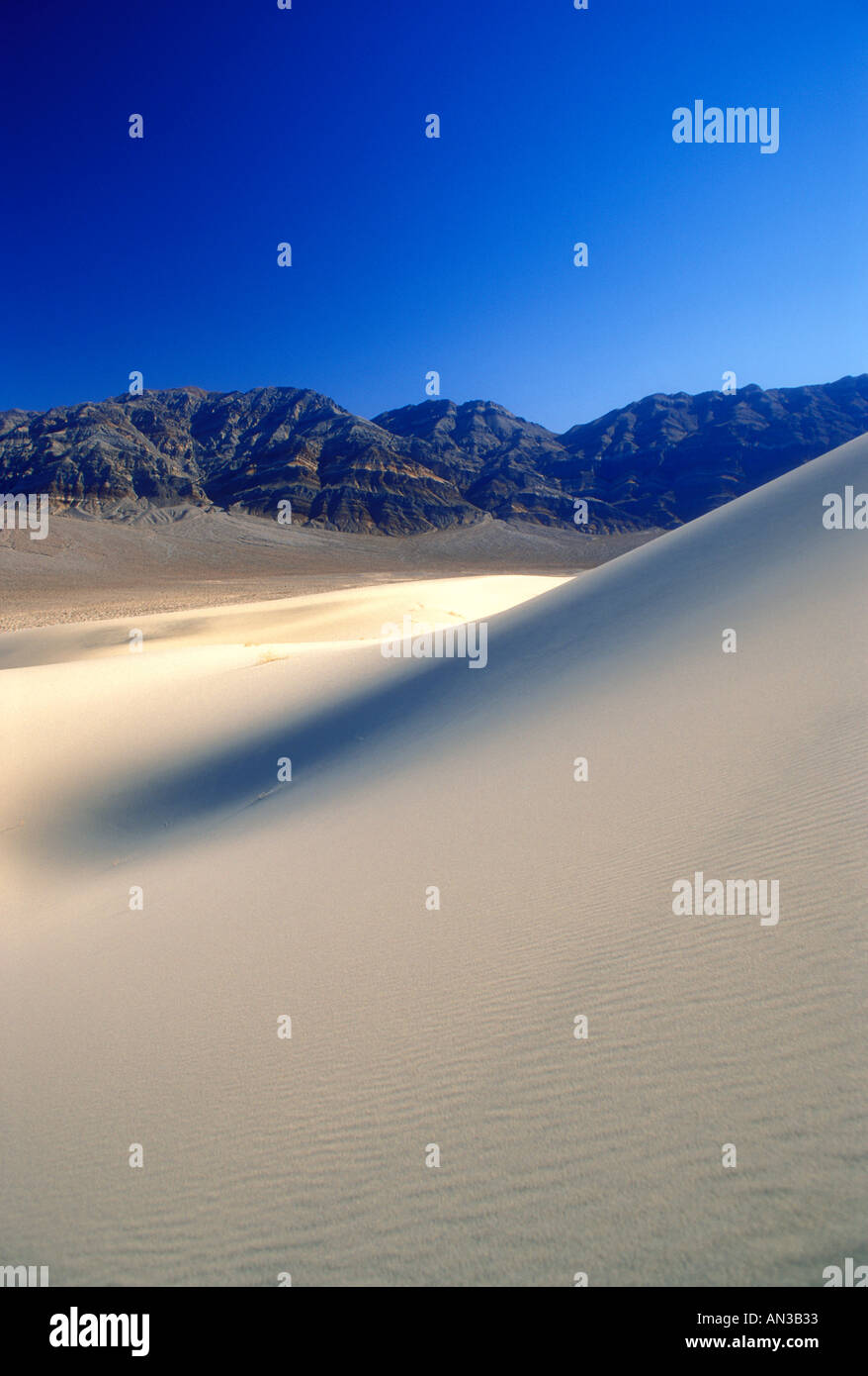 Le dune di sabbia in Death Valley California USA Foto Stock