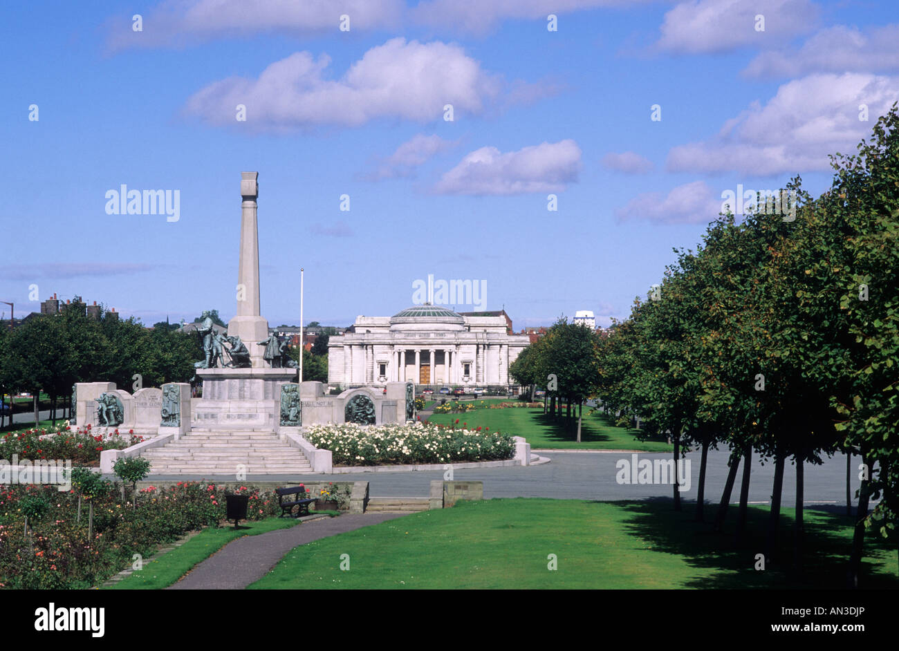 Port Sunlight Lady Lever Art Gallery esterno Foto Stock