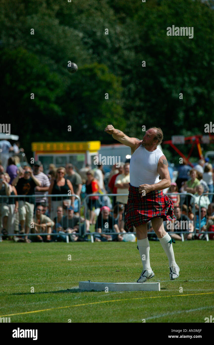 Giochi delle Highland, North Berwick, East Lothian, Scozia Foto Stock