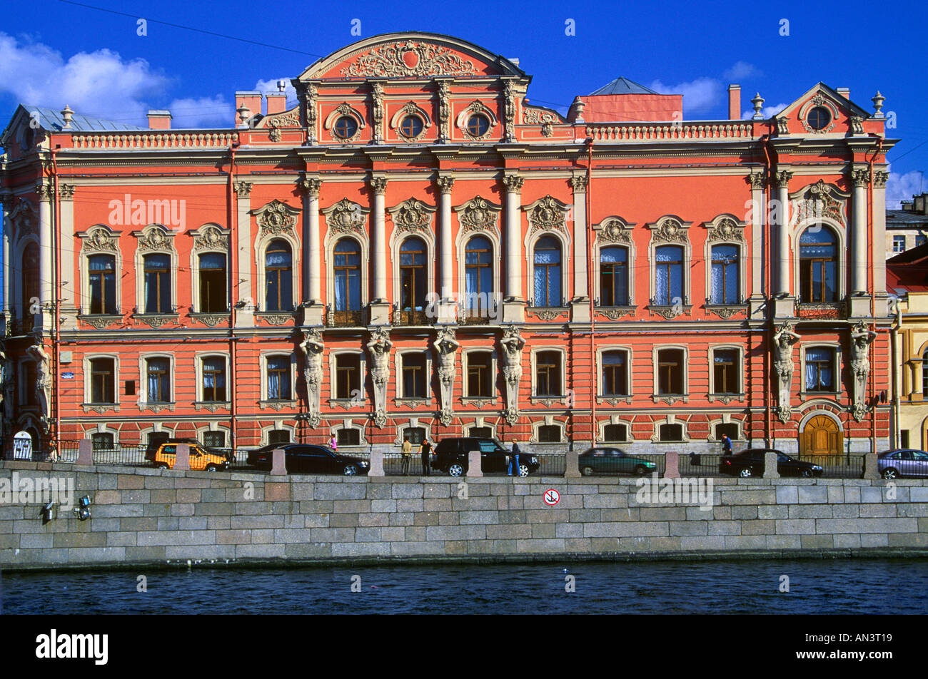 BELOSSELSKI BELOZERSKI PALACE San Pietroburgo Russia Foto Stock