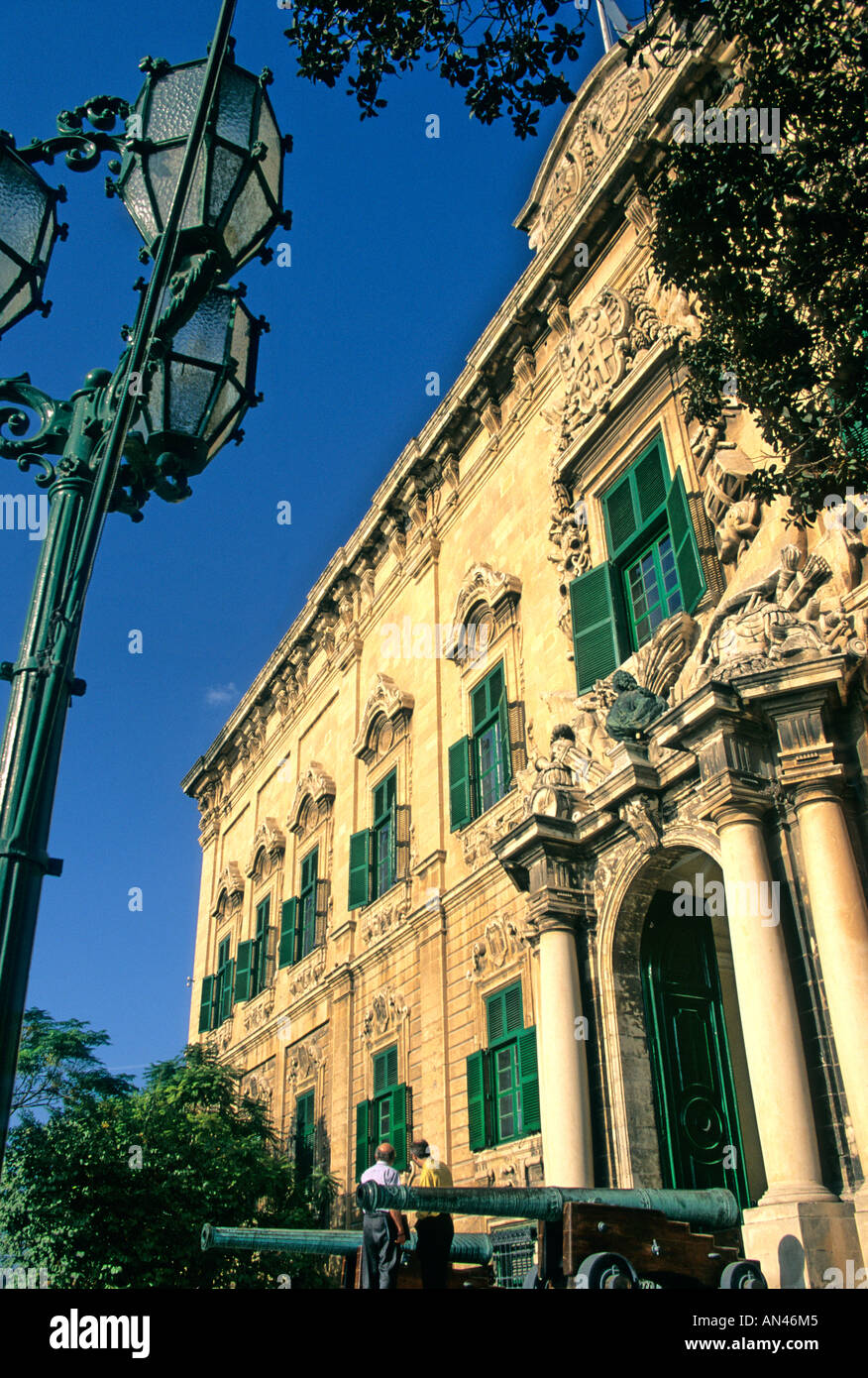 Auberge de Castille, Valletta, Malta Foto Stock